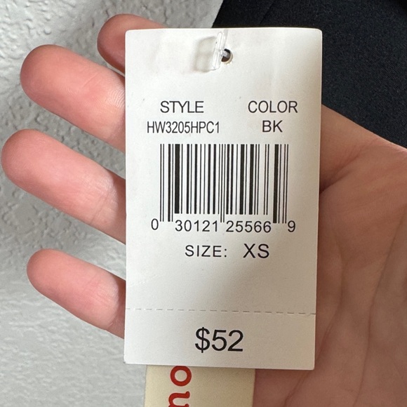 NWT Hollywould Black Women's Padded Shoulder Blazer Jacket Size XS - Picture 5 of 8